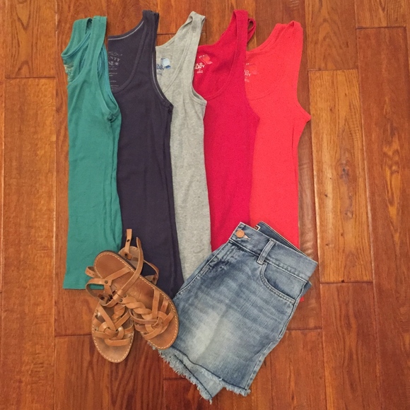 Old Navy / Forever 21 Tops - SALE - Colorful Tank Top Bundle (5)